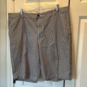 Dockers White and Blue Shorts